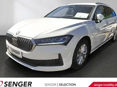 Brugt Skoda Superb Essence 150 HK (110 kW) 2025 Hvid Stationcar