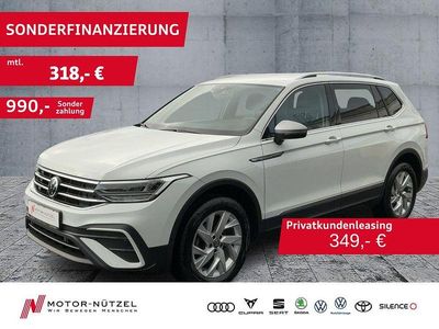Pure white Gebraucht 2023 VW Tiguan Allspace Life SUV | 30.990 € (Guter Preis)