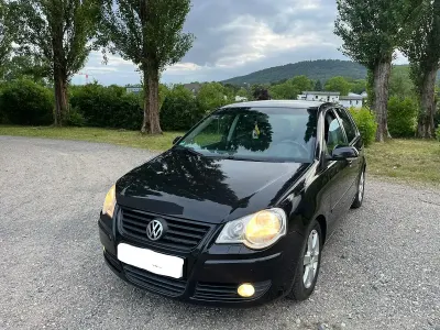 Gebraucht VW Polo United 68 PS (50 kW) 2008 Schwarz Kleinwagen