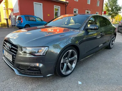 Używany Audi A5 Sportback S-Line 177 KM (130 kW) 2015 Szary Hatchback
