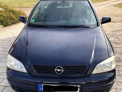 Gebraucht Opel Astra 75 PS (55 kW) 2000 Blau Limousine