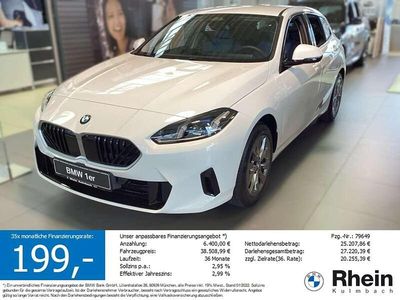 Neu BMW 116 Efficient Dynamics 122 PS (89 kW) 2025 Weiß Kleinwagen