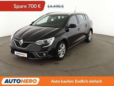 Gebraucht Renault Mégane GrandTour Business 132 PS (97 kW) 2017 Schwarz Kombi