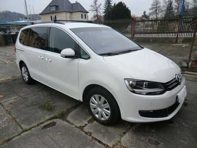 Gebraucht VW Sharan Comfortline 140 PS (102 kW) 2010 Weiß Van / Kleinbus