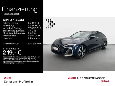 Gebraucht Audi A5 Edition .1 204 PS (150 kW) 2025 Firmamentblau metallic Kombi