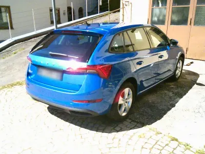 Gebraucht Skoda Scala Drive 116 PS (85 kW) 2020 Blau Kleinwagen
