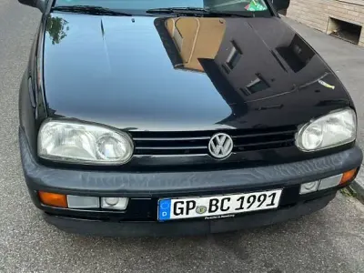 Gebraucht VW Golf III 90 PS (66 kW) 1996 Schwarz Limousine
