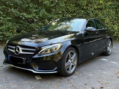 Usata Mercedes C250 AMG line 211 CV (155 kW) 2016 Nero Berlina