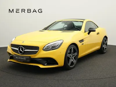 Usata Mercedes SLC200 AMG line 184 CV (135 kW) 2020 Giallo Cabrio