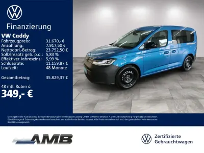 Gebraucht VW Caddy Basis 116 PS (85 kW) 2025 Blau Van / Kleinbus