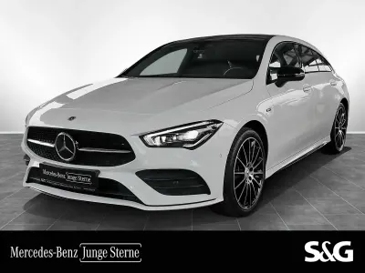 Gebraucht Mercedes CLA250 AMG 160 PS (117 kW) 2020 Unilack polarweiß Coupé