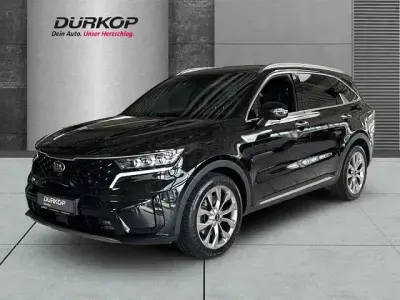 Gebraucht Kia Sorento Platinum Edition 202 PS (148 kW) 2021 (abp) auroraschwarz met. SUV