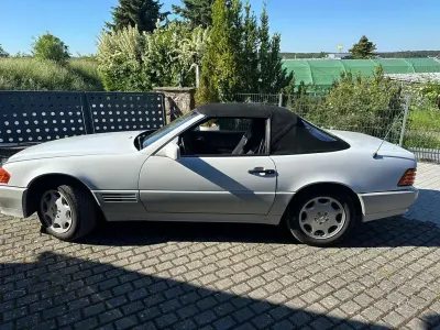 Gebraucht Mercedes SL300 231 PS (169 kW) 1993 Weiß Cabrio