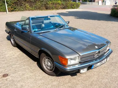 Gebraucht Mercedes SL280 177 PS (130 kW) 1984 Grau Cabrio