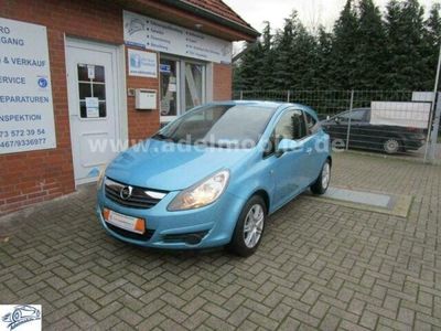 Gebraucht Opel Corsa Edition 87 PS (63 kW) 2010 Blau Kleinwagen