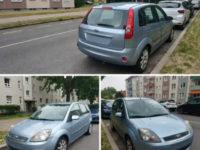Gebraucht Ford Fiesta 80 PS (58 kW) 2005 Blau Kleinwagen
