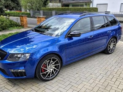 Gebraucht Skoda Octavia RS 220 PS (161 kW) 2015 Blau Kleinwagen