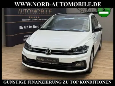 Usata VW Polo R-line 110 CV (80 kW) 2021 Bianco Utilitaria