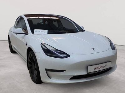 Gebraucht Tesla Model 3 Performance 376 kW (512 PS) 2022 Pearl white multicoat Limousine