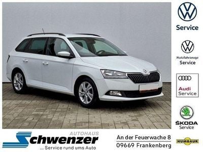 Gebraucht Skoda Fabia Ambition 95 PS (69 kW) 2022 Moonweiss metallic Kleinwagen
