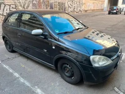 Gebraucht Opel Corsa 75 PS (55 kW) 2003 Schwarz Kleinwagen