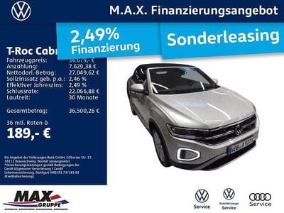 Usata VW T-Roc Cabriolet Style 150 CV (110 kW) 2025 Argento Cabrio