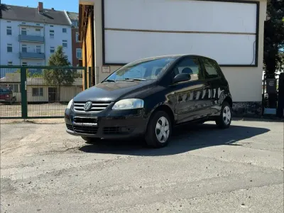 Usata VW Fox 54 CV (39 kW) 2008 Nero Utilitaria