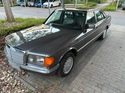 Gebraucht Mercedes 380 SE 204 PS (150 kW) 1985 Grau Limousine