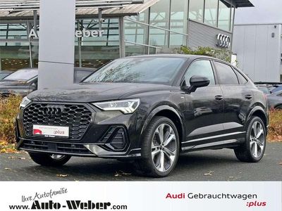 Schwarz Gebraucht 2024 Audi Q3 Sportback S-Line SUV | 48.480 € (Teuer)