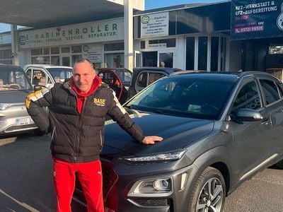 Gebraucht Hyundai Kona 120 PS (88 kW) 2019 Grau SUV