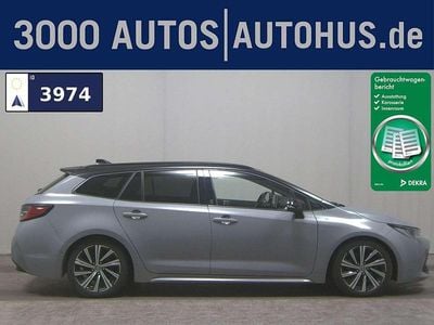 Gebraucht Toyota Corolla Team 184 PS (135 kW) 2021 Cement grey 1h5/ black mica 20 Kombi