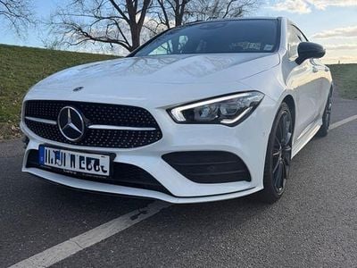 Gebraucht Mercedes CLA250 AMG line 224 PS (164 kW) 2021 Weiß Limousine