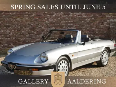 Gebraucht Alfa Romeo Spider Quadrifoglio Verde 1987 Silber Cabrio