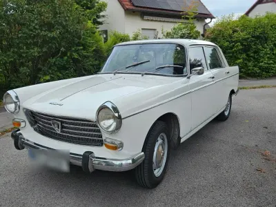 Gebraucht Peugeot 404 68 PS (50 kW) 1972 Weiß Limousine