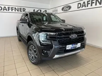 Neu Ford Ranger Wildtrack 205 PS (150 kW) 2025 Obsidianschwarz metallic Pickup