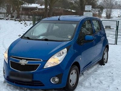 Gebraucht Chevrolet Spark 68 PS (50 kW) 2012 Blau Kleinwagen