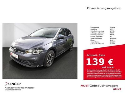 Schwarz Gebraucht 2024 VW Polo Life Limousine | 20.480 € (Fairer Preis)