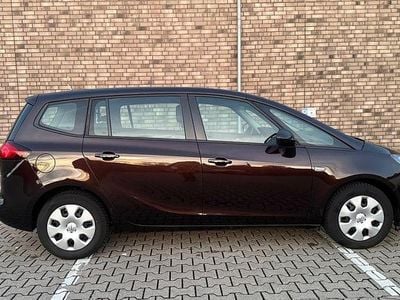Gebraucht Opel Zafira Tourer Edition 140 PS (102 kW) 2014 Braun Van / Kleinbus