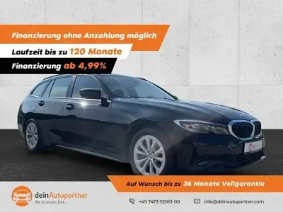 Brugt BMW 320e Sport Line 204 HK (150 kW) 2021 Sort Stationcar