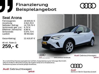 Gebraucht Seat Arona FR 110 PS (80 kW) 2024 Weiß SUV