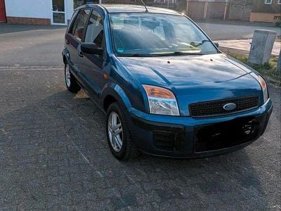 Gebraucht Ford Fusion 80 PS (58 kW) 2007 Blau Kleinwagen