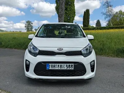 Gebraucht Kia Picanto Attract 67 PS (49 kW) 2018 Weiß Kleinwagen