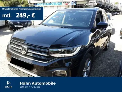 Gebraucht VW T-Cross Style 116 PS (85 kW) 2019 Deep black perleffekt SUV