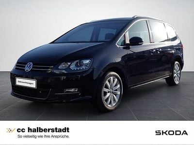 Gebraucht VW Sharan Highline 220 PS (161 kW) 2017 Schwarz Van / Kleinbus