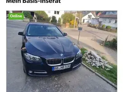 Second-hand BMW 530 258 CP (189 kW) 2016 Albastru Berlinǎ