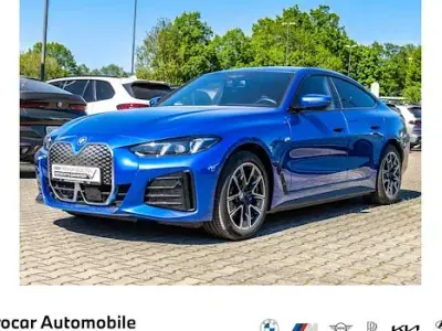 Brugt BMW i4 M Sport 250 kW (340 HK) 2025 Blå Sedan