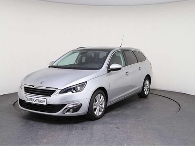 Gebraucht Peugeot 308 SW Allure 120 PS (88 kW) 2017 Lackierung aluminiumgrau/meta Kombi