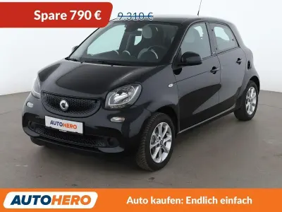 Gebraucht Smart ForFour Basis 90 PS (66 kW) 2015 Schwarz Kleinwagen