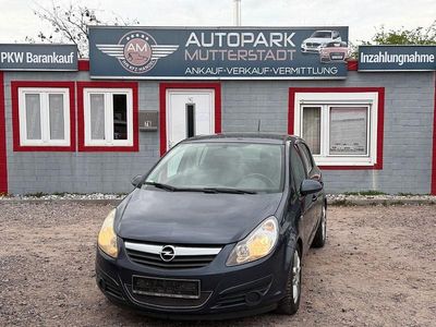 Gebraucht Opel Corsa Edition 86 PS (63 kW) 2010 Blau Kleinwagen