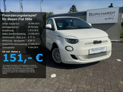 Gebraucht Fiat 500e 86 kW (118 PS) 2023 Weiß Kleinwagen